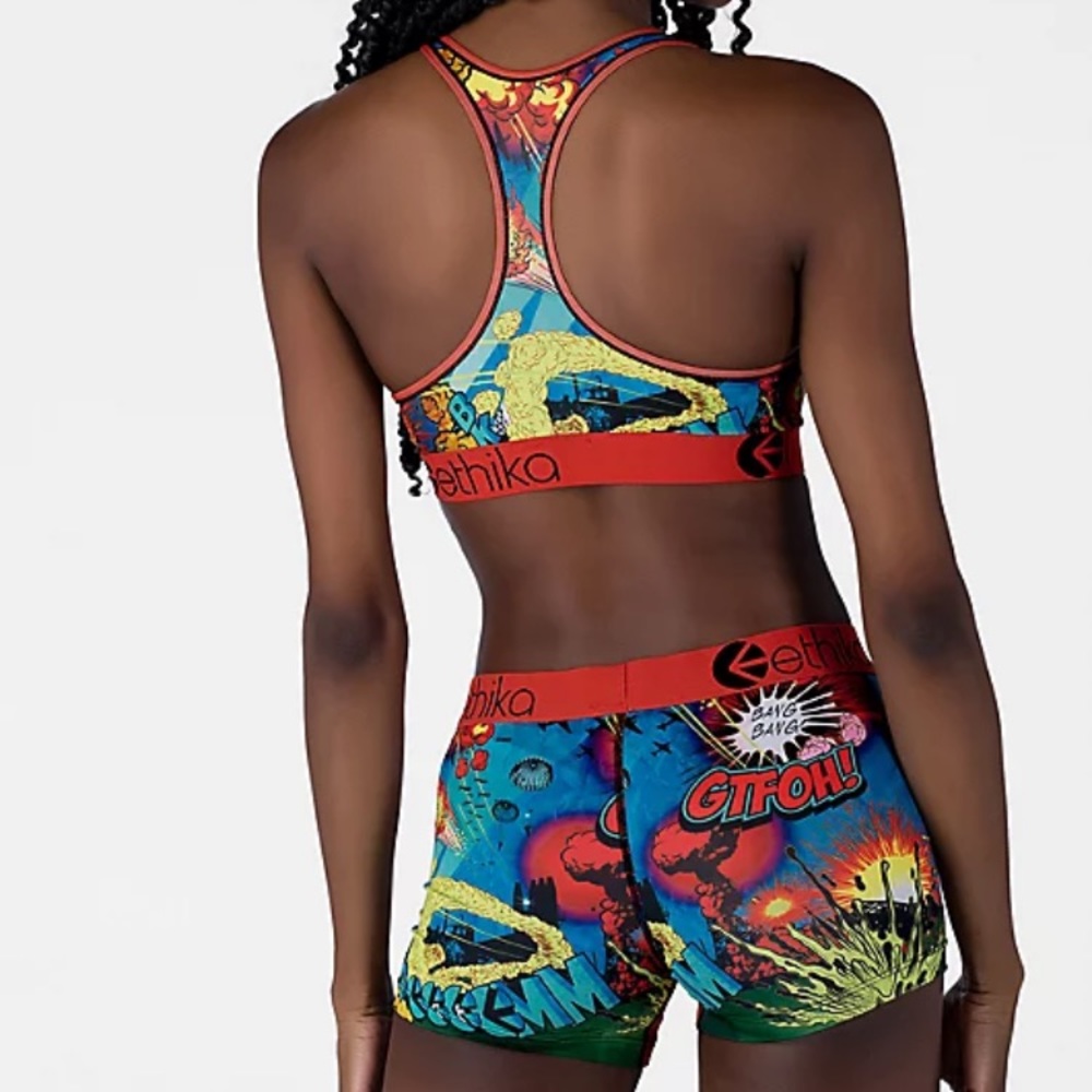 Wild World - Ethika Shorts And Sports Bra